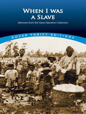 cover image of When I Was a Slave